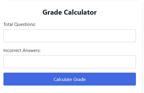 Grade Calculator